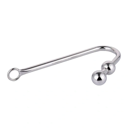 Stainless Pleasurable 4417 Hook Two Anal Steel Balls 1230